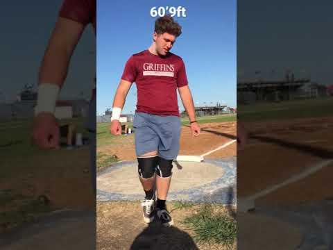 Video of Junior 60’9 ft Shotput PR