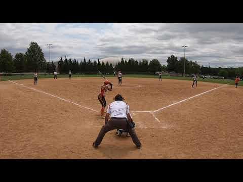 Video of Base hit, Diving Catch