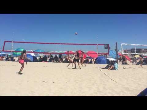 Video of Sydney Lobato's Beach Volleyball Highlights