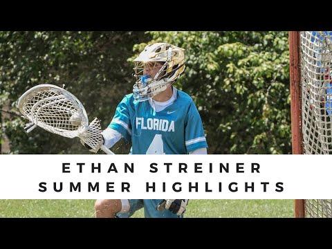 Video of Ethan Streiner 2023 Goalie 2021 Summer Highlights
