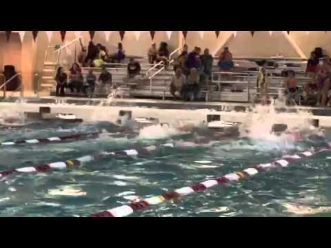 Video of Chalmette swim meet 50 fre. Look for CHS swim cap