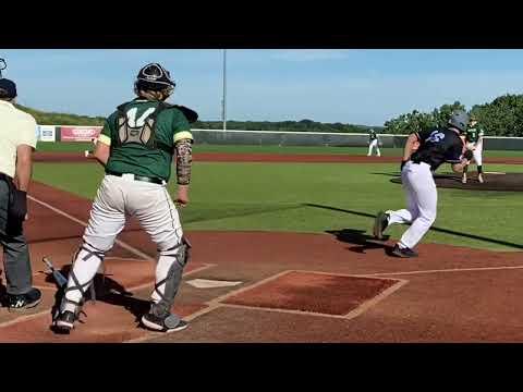 Video of Hitting Highlights 7/23/22. PBR at the Rock Championships. Reached base on 8 of the 9 plate appearances thanks to a few Hits, HBP, BB and a couple errors with a couple SB’s.