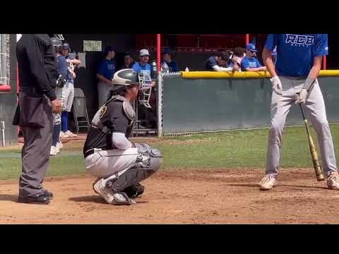 Video of Nathan Moreno 2025 Catching