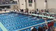 Video of PIAA District 10 Championship 100 Free Lane 4 March 2022 sophomore year