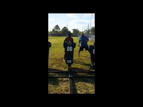 Video of Dale Fisher LB Drills