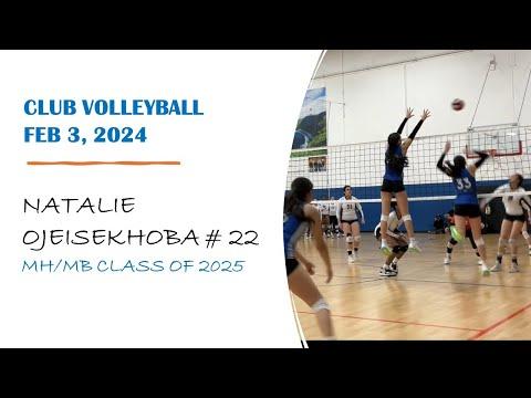 Video of Feb 3, 2024 Natalie Ojeisekhoba Club Competition 