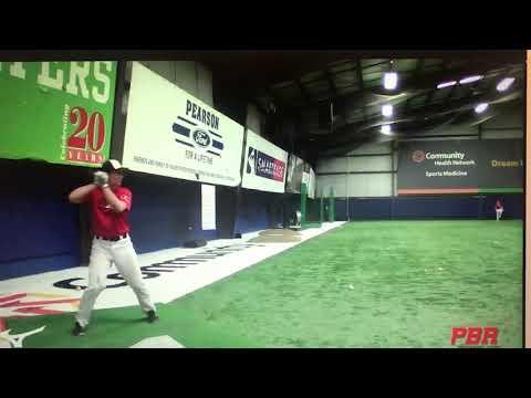 Video of Graham Kollen Hitting and Fielding PBR Event top 100 Invite