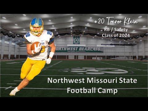 Video of Trevor Klein Northwest Missouri State Football Camp