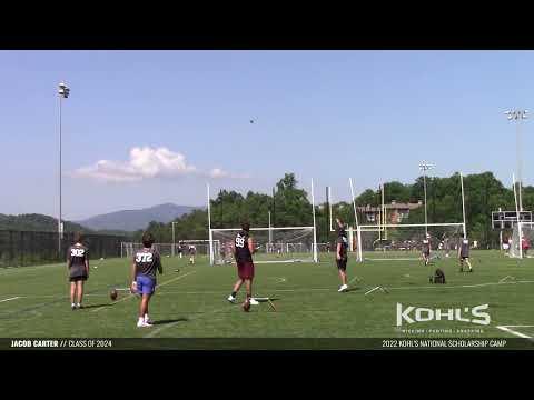 Video of Jacob Carter Kohl's Kicking National Scholarship Showcase 2022