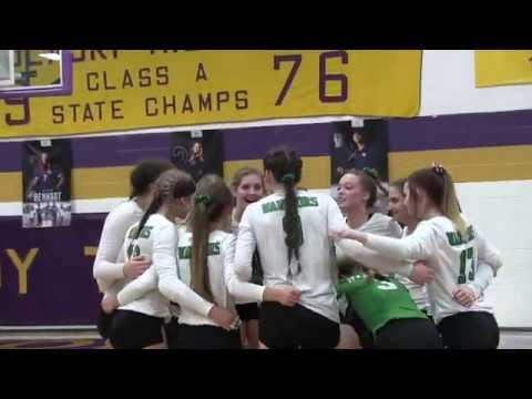 Video of Athens vs Lutheran 1A Regional Title Volleyball
