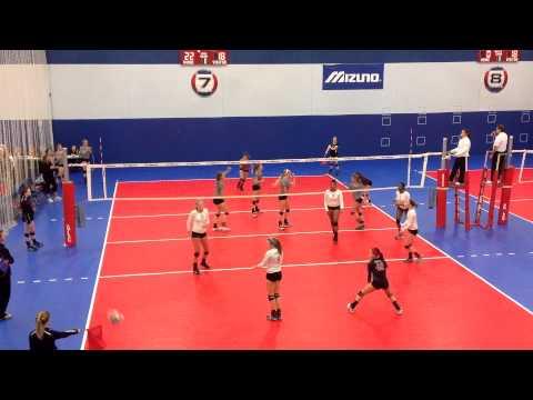 Video of Sarah Ross #23 in Purple or Gray from 2015 Great Lakes Power League in Aurora, IL January 3-4