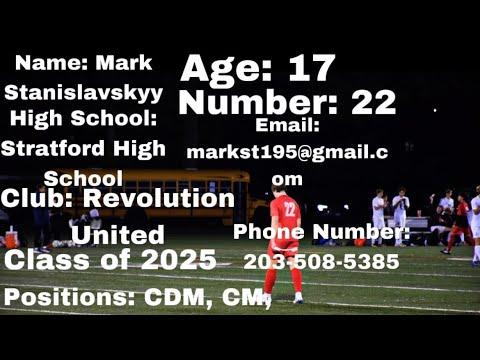 Video of Mark Stanislavskyy High School Season Highlights 23-24 Class of 2025