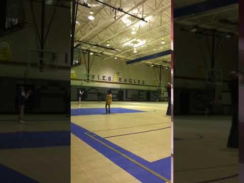 Video of PRACTICING 3 POINT SIDE SHOTS