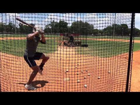 Video of Batting practice 6/12/23