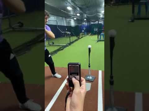 Video of 90mph Exit Velocity