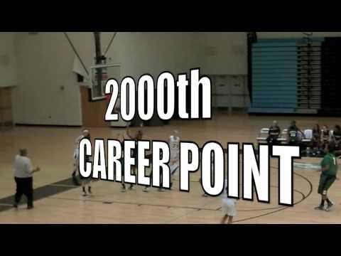 Video of Ashley Robinson 47 Point Game - 2000th Point Scored