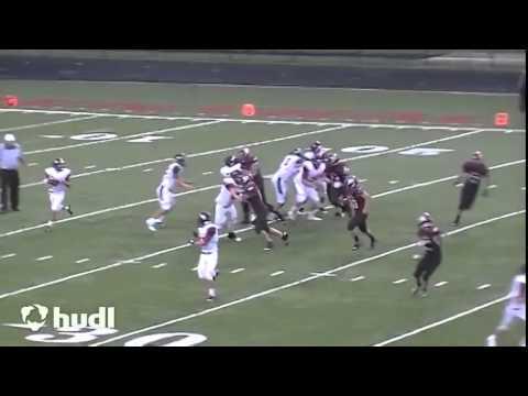 Video of Ian Pribyl Senior Highlights Football First 4 Games, South Milwaukee Class of 2015