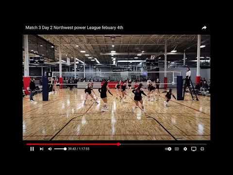 Video of Gabriella Oliver Northwest power league highlights- DS Right back 