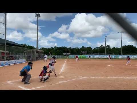 Video of Double in World Series 