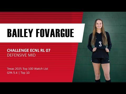 Video of Bailey Fovargue - Highlights 2022-2023