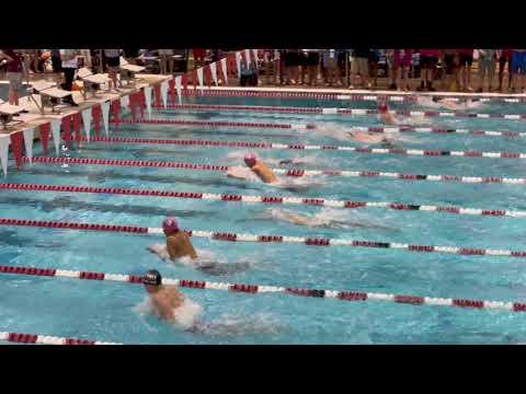 Video of 5A state 100yd breast, Jr. - 58.00 (6/24/21)