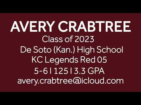 Video of Avery Crabtree mid-season Fall 2021 Highlights
