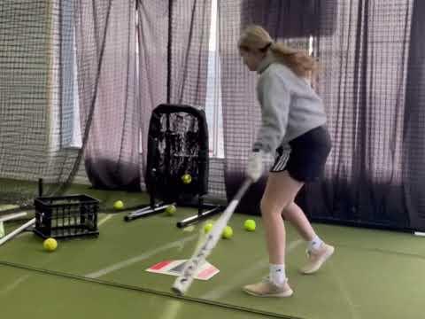Video of Cage Hitting and Oppo Drill 
