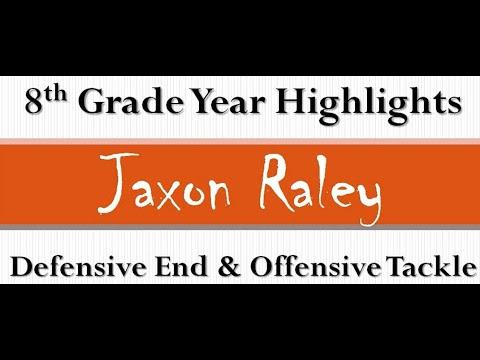 Video of Jaxon Raley's 8th Grade Football Highlights