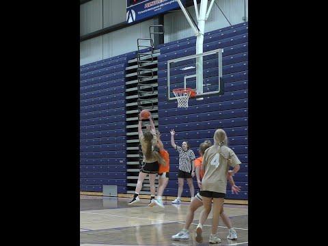 Video of Rebound & Left-Handed Put Back