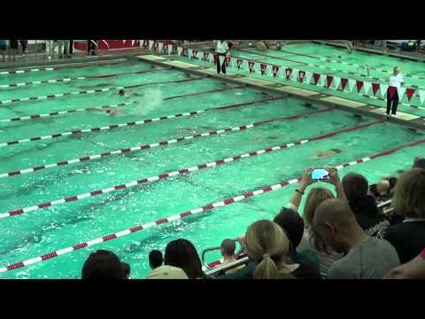 Video of Chris Schell 100 Butterfly District Championship 2015