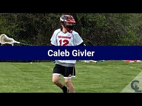 Video of Caleb Givler Lacrosse Highlights | DE 2025 | Att, Def, LSM