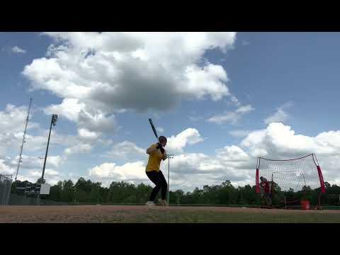 Video of Personal best 12 bomb batting practice