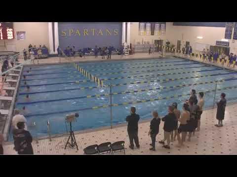 Video of Maine-Endwell vs Corning, 50 Free, Lane 4