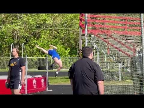 Video of 4”10 Jump from May