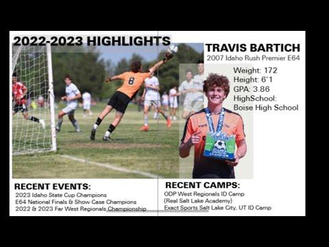 Video of Travis Bartich 2025 Goalkeeper 2022-2023 Highlights