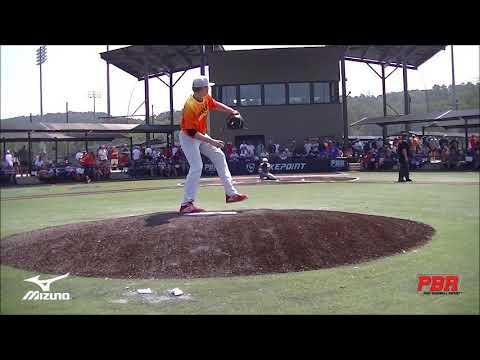 Video of Jared Eisiminger pitching at PBR Futures Game  (7/28/21)