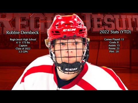 Video of Robbie Dembeck 2021 Hockey Highlights