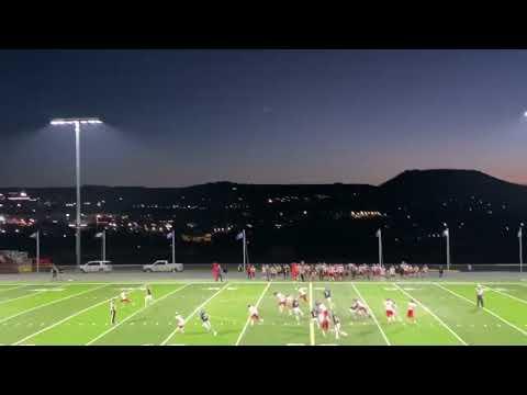 Video of 4.8 Hang, 42 yards LOS vs Douglas County - 9/22/23