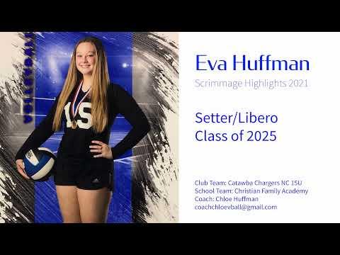Video of Eva Huffman scrimmage highlights 2021