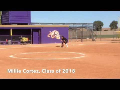 Video of Millie Cortez 04/2017 Fielding/3rd Base