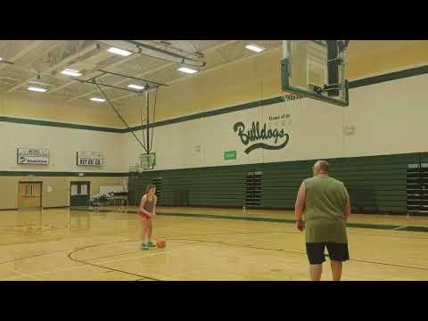 Video of Tenley Basketball   Shooting 2 & Free Throws