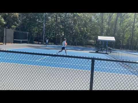 Video of Tennis sophmore year 2022 #4