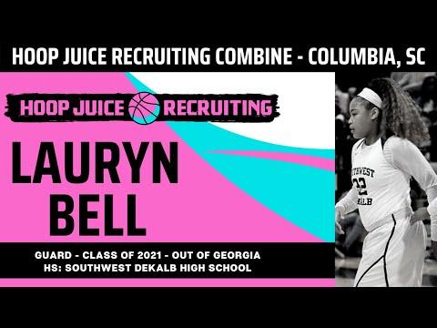 Video of Lauryn Bell - Class of 2021 Guard - Hoop Juice Recruiting Combine