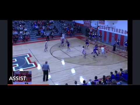 Video of Beginning of junior year basketball highlights- Luke Rager 