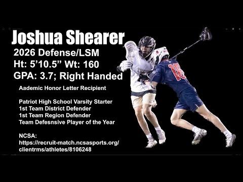 Video of Joshua Shearer '26, Winter '24 Highlights