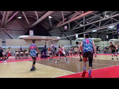 Video of Brandon Zaffrullah #57 2024 lefty setter/opposite 