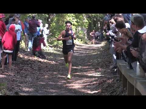 Video of Hoka Ocean State Invitational XC Boys Championship Race 9/24/22 (WA, maroon, 3rd, then 2nd)