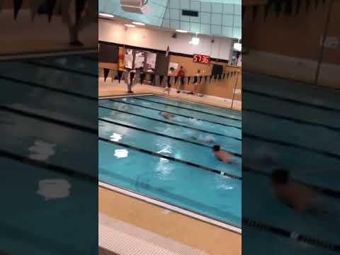 Video of Emily Meyer 100 butterfly