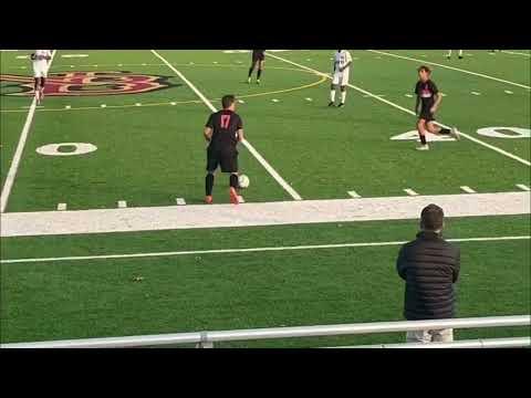 Video of Jacob Johns Center Back Class of 25