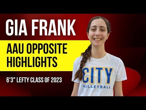 Video of Gia Frank AAU Opposite Highlights 